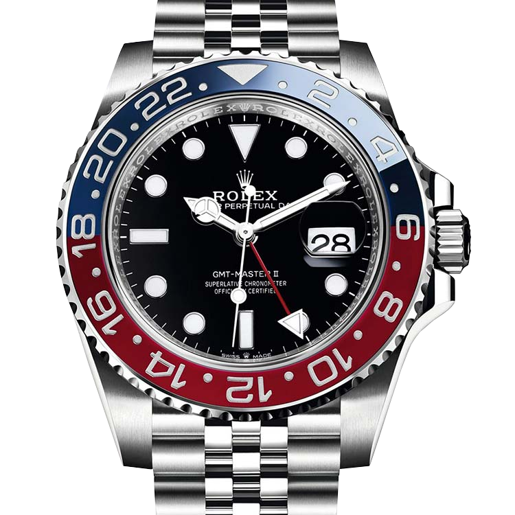 Rolex GMT Master II Pepsi Steel 2018 Zegarek Roku CH24