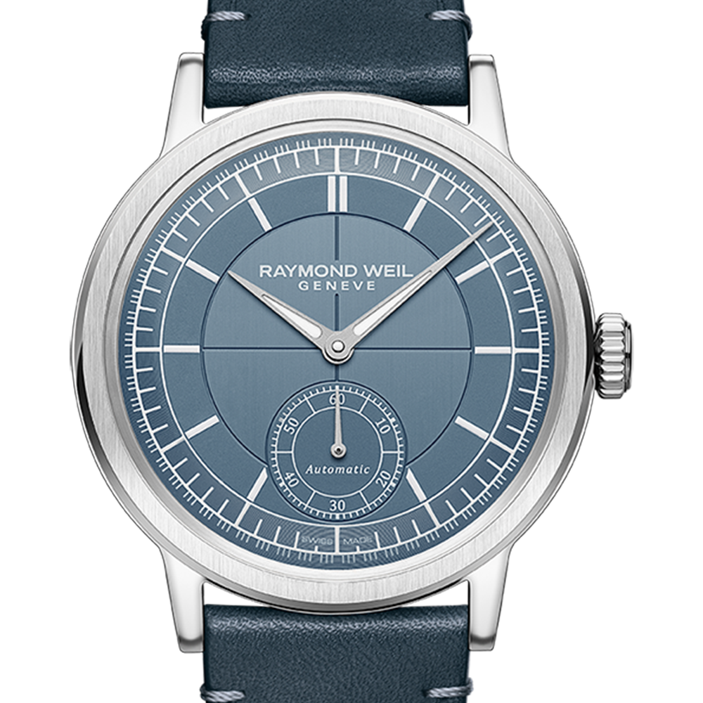 Raymond Weil Millesime Automatic Small Seconds Denim Blue